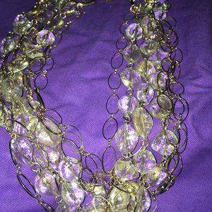 Multi strand necklace